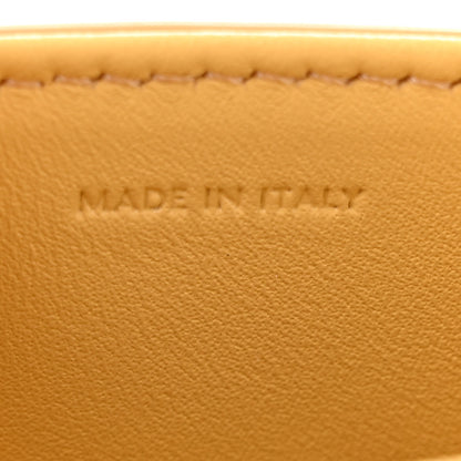 Celine Shiny Calfskin Teen Triomphe Light Yellow 8 of 14