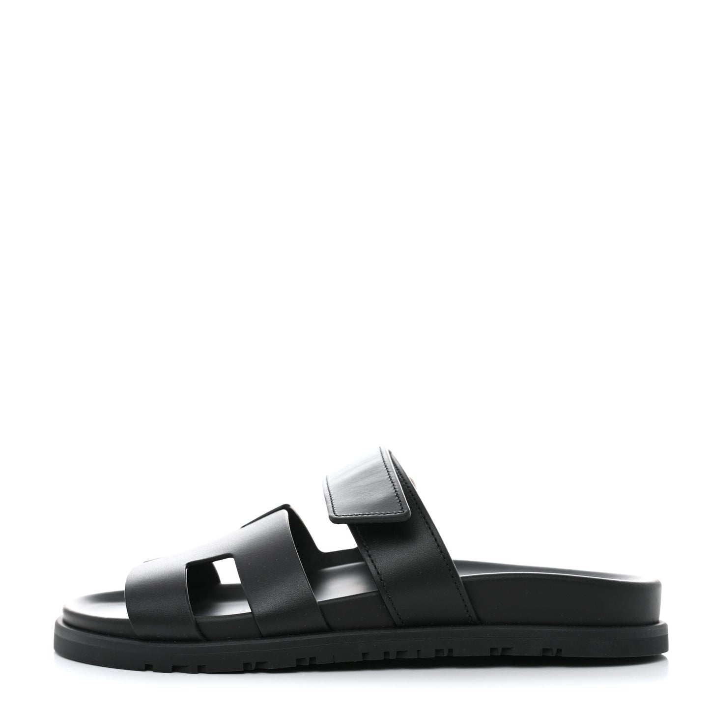 Calfskin Womens Chypre Sandals 37 Black