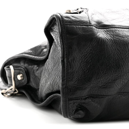 Balenciaga Agneau Classic Silver Hardware City Black 10 of 12