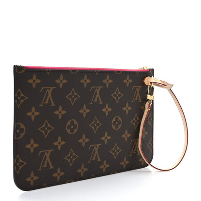 Louis Vuitton Monogram Neverfull MM GM Pochette Pivoine 3 of 6