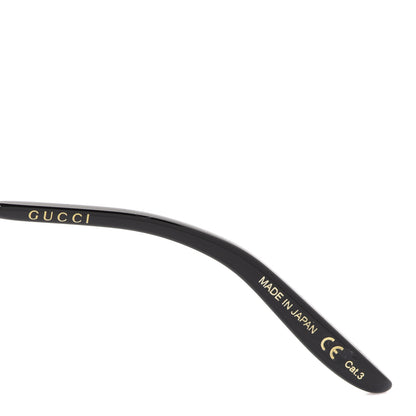 Gucci Metal Aviator Sunglasses GG0672S Black Gold 6 of 7