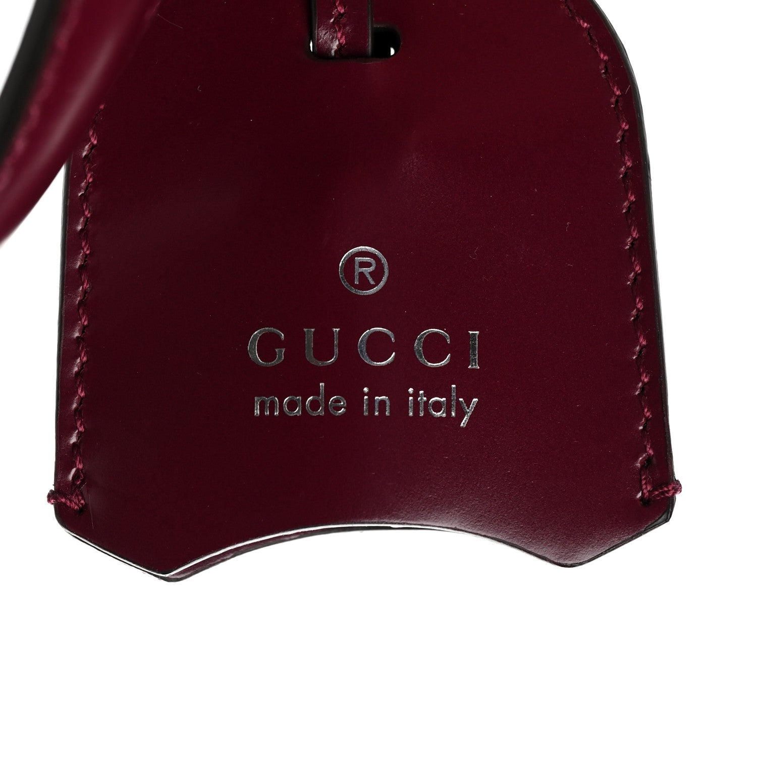 Gucci Regent Calfskin Lady Lock Top Handle Bag Purple Wine 10 of 10
