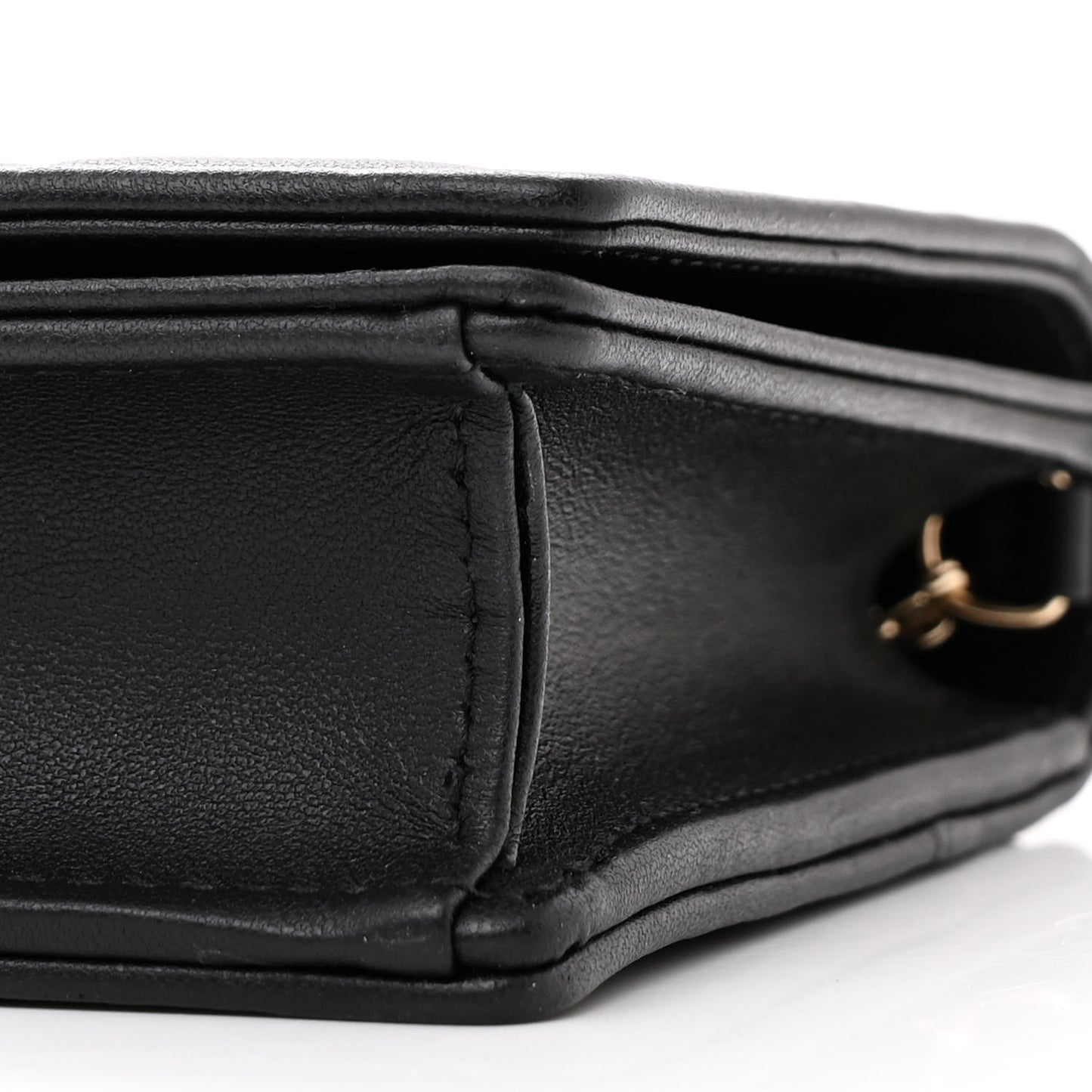 Lambskin Cannage Lady Dior Pouch Black