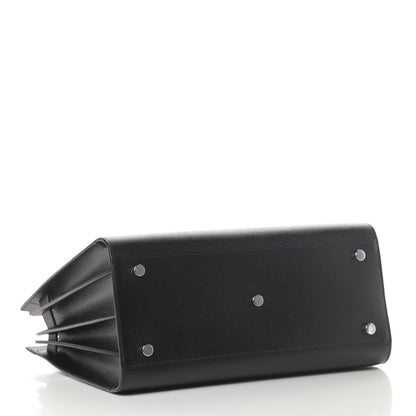 Saint Laurent Grained Calfskin Small Sac De Jour Black 4 of 10