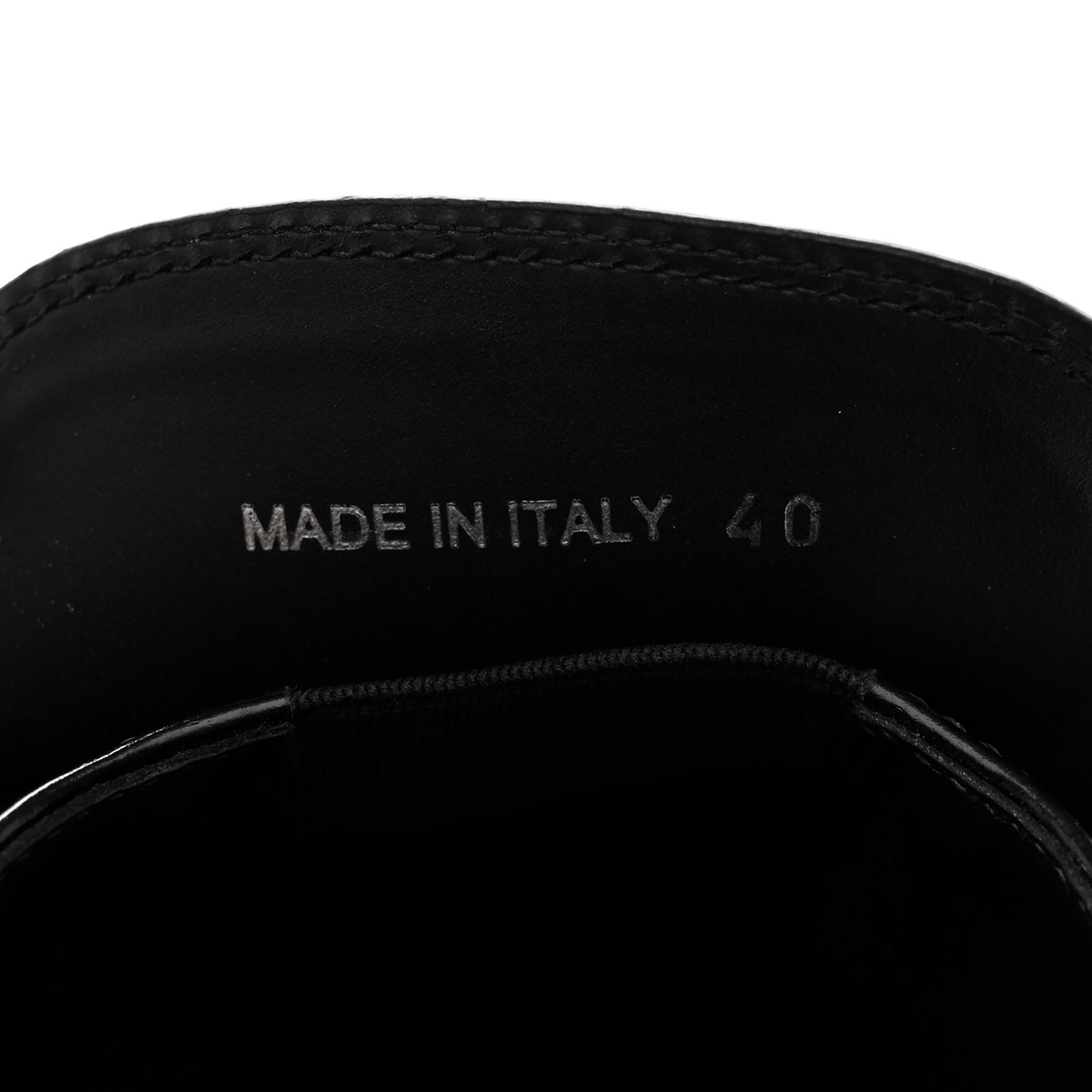 Spazzolato Metal Triangle Logo 50mm Loafers 40 Black