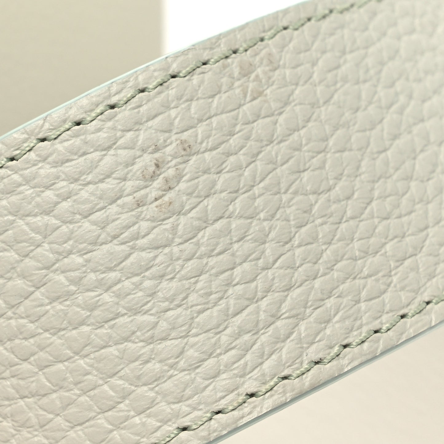 Taurillon Monogram Flower Capucines BB Jade