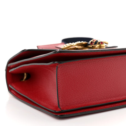 Gucci GG Supreme Monogram Small Queen Margaret Top Handle Bag Red 9 of 10
