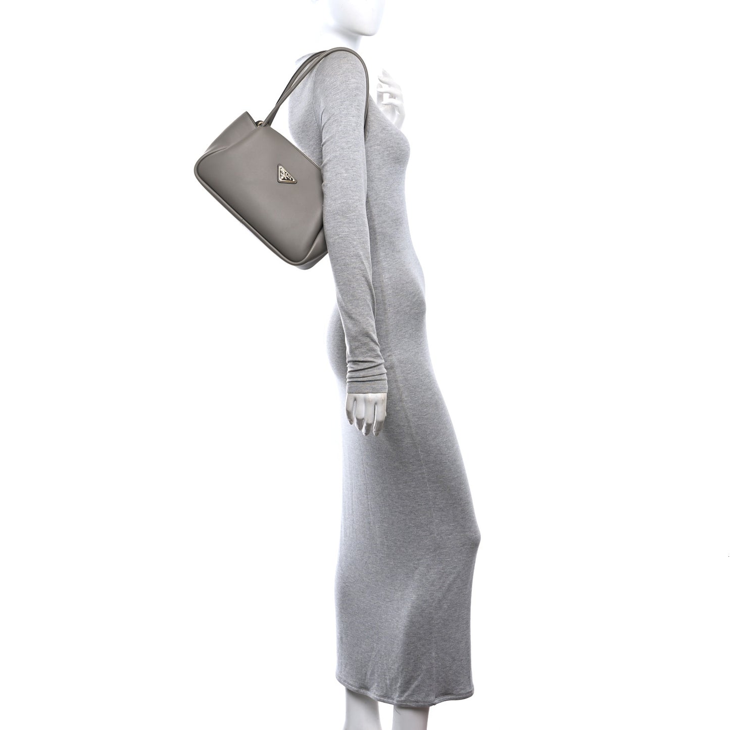 Soft Calfskin Medium Darling Shoulder Bag Argilla