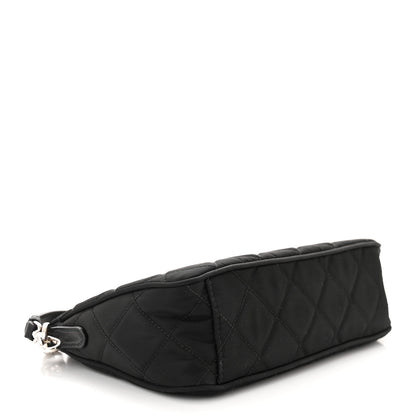 Prada Nylon Tessuto Impuntu Quilted Crossbody Bag Black 4 of 10