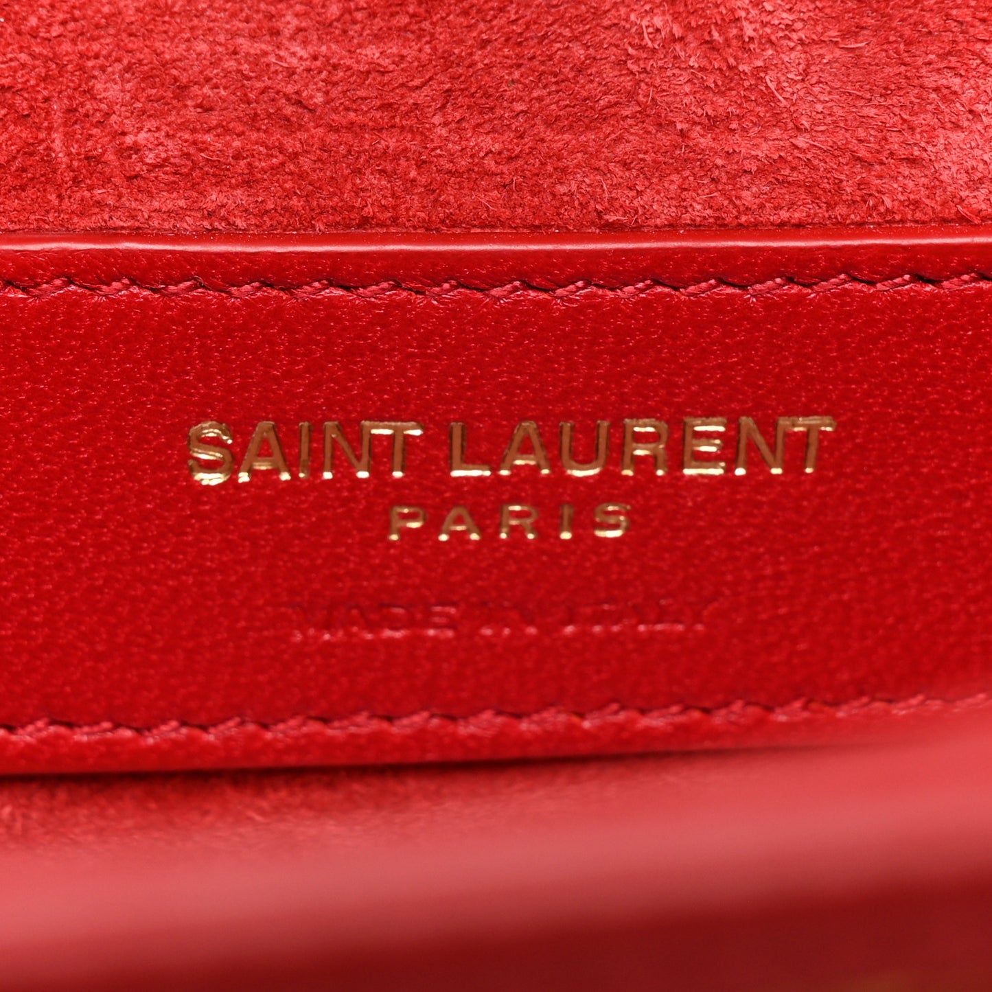 Calfskin Medium Monogram Sunset Rouge Eros