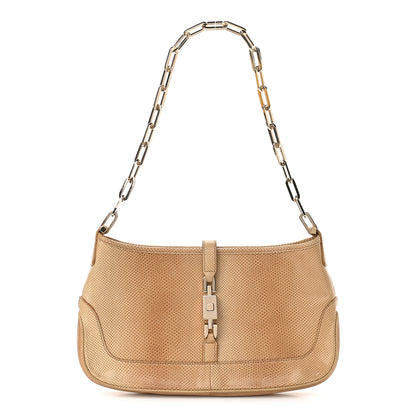Gucci Karung Jackie O Chain Hobo Tan Beige 1 of 10
