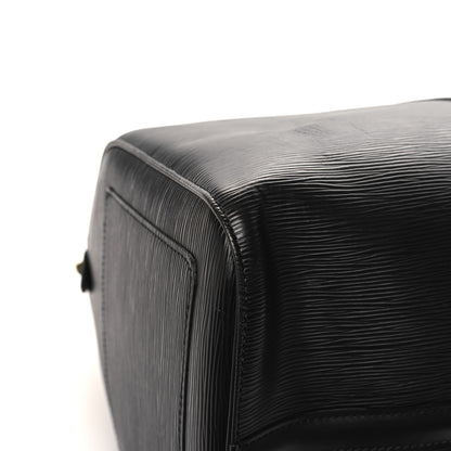 Louis Vuitton Epi Keepall 50 Black 7 of 10