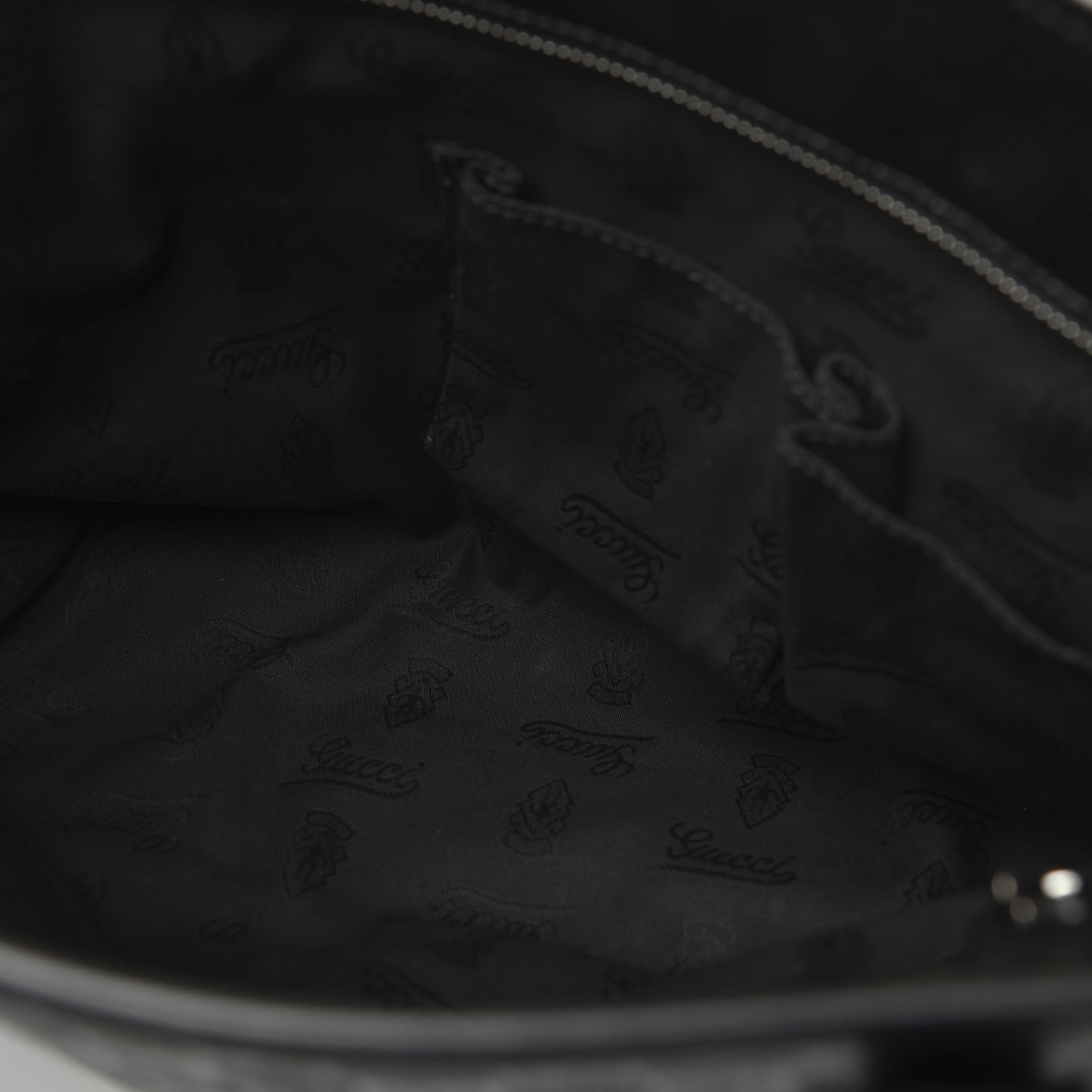 Imprime Monogram Small Joy Tote Black