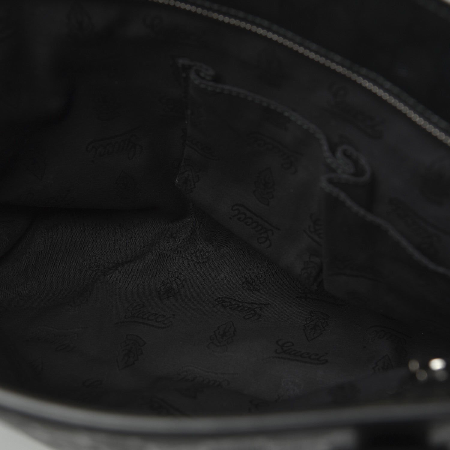 Gucci Imprime Monogram Small Joy Tote Black 13 of 17