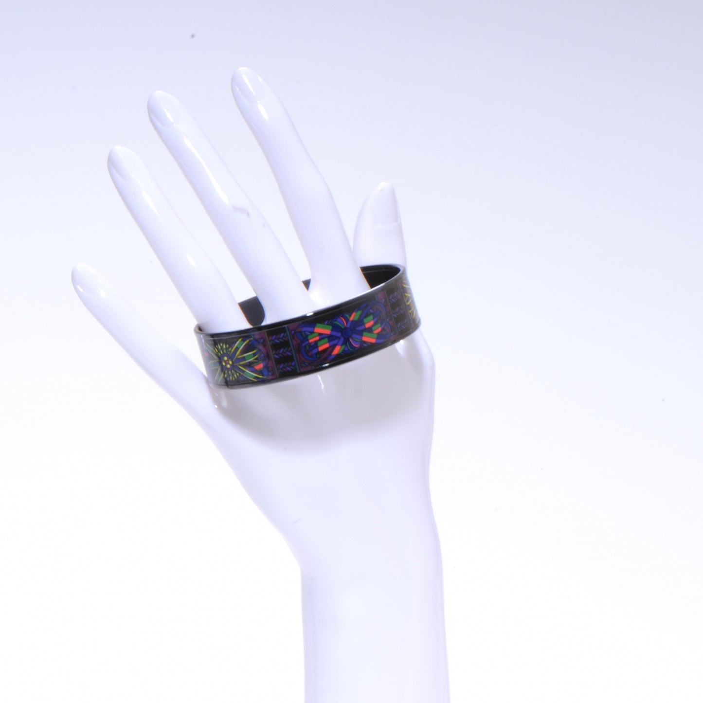 Enamel Printed Wide Bracelet 65