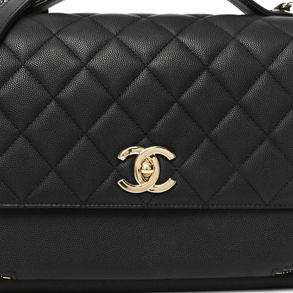 Chanel Caviar Quilted Large Business Affinity Flap Black 8 of 10