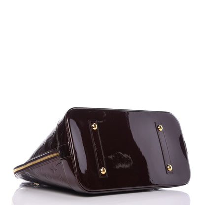 Louis Vuitton Vernis Alma GM Amarante 4 of 14