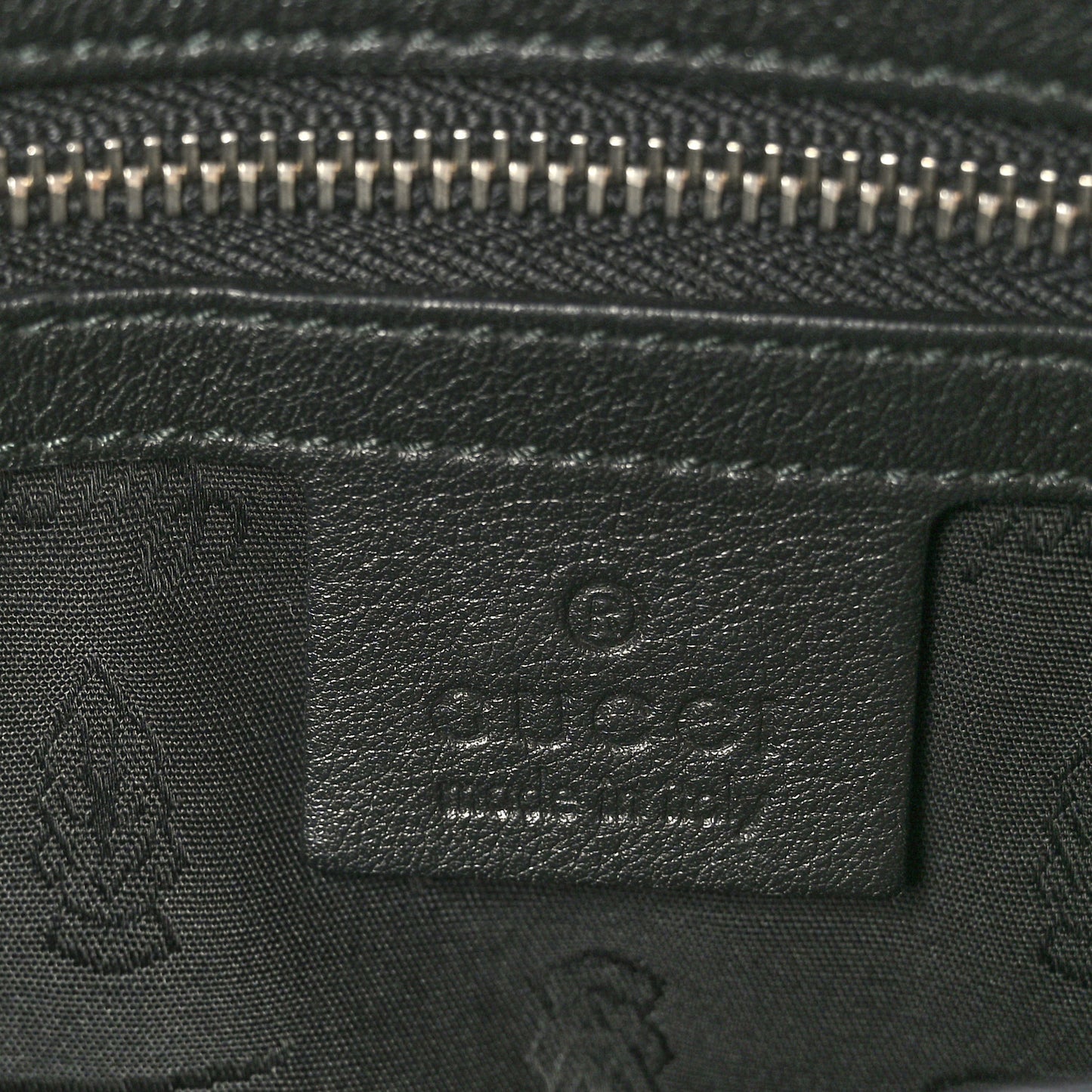 Guccissima Medium GG Twins Tote Black