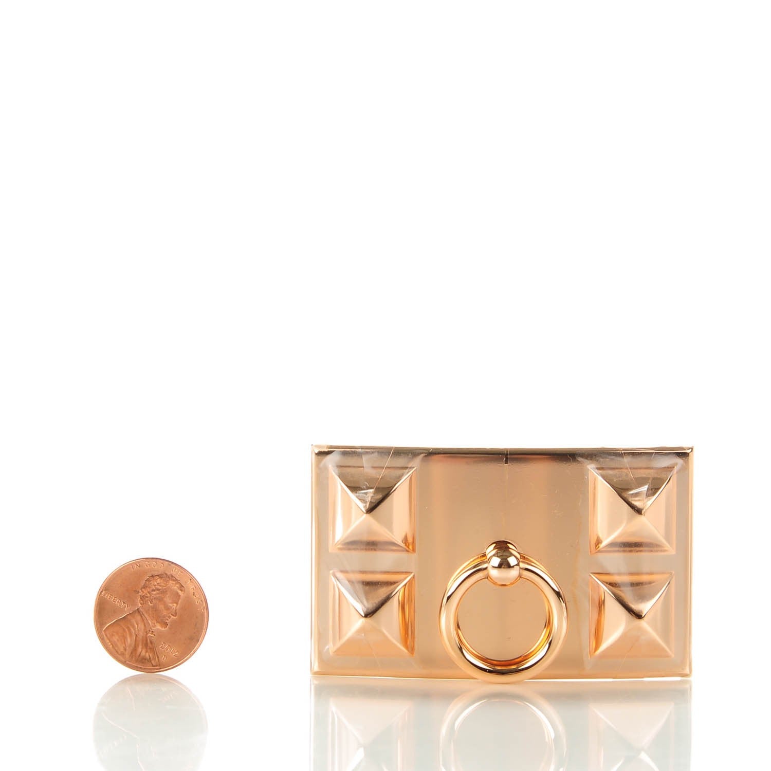 Hermes Collier de Chien 32mm Belt Buckle Rose Gold 2 of 6
