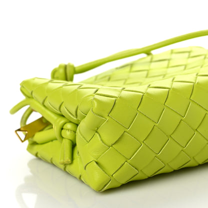 Bottega Veneta Nappa Intrecciato Mini Loop Camera Bag Acid Kiwi 7 of 8