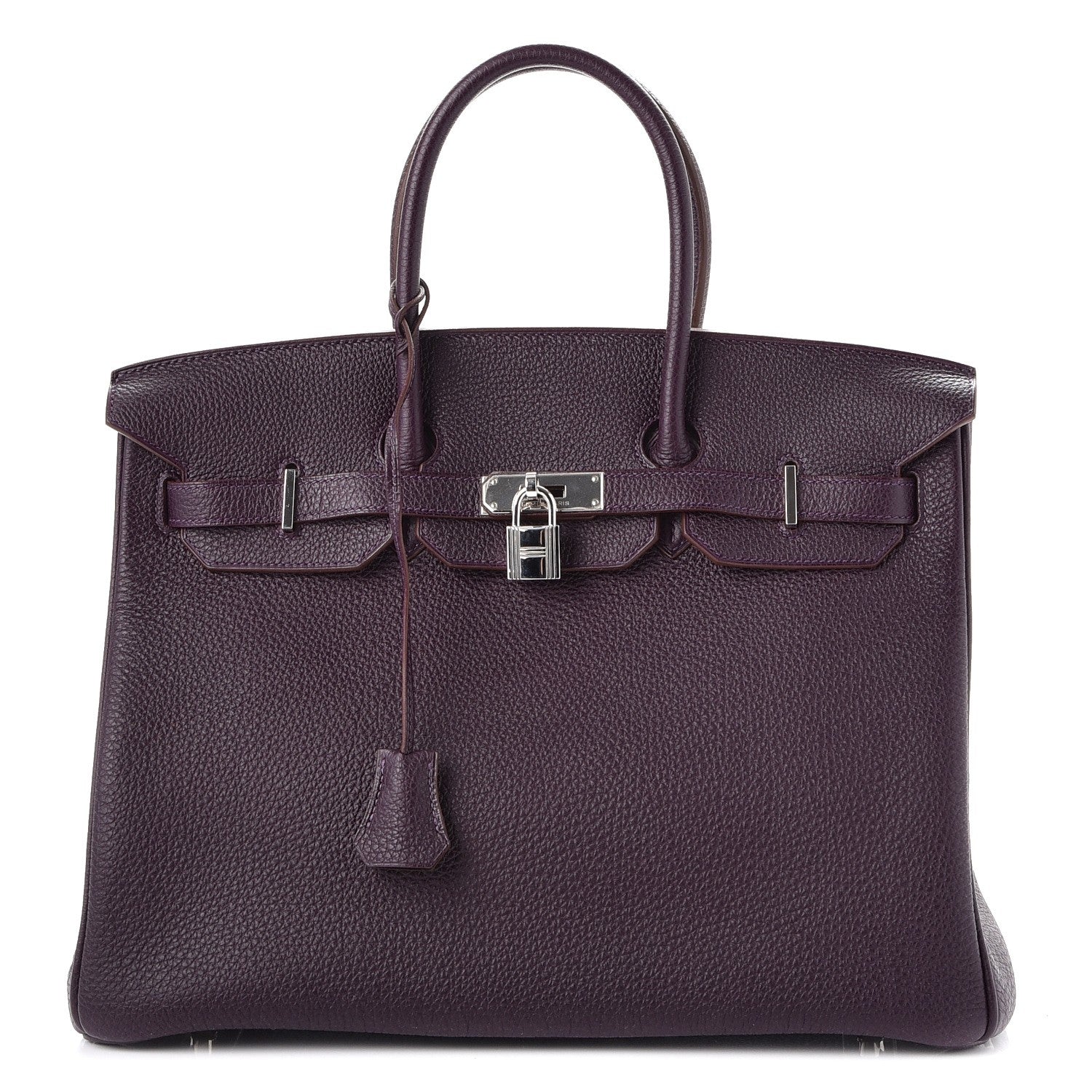 Hermes Togo Birkin 35 Raisin 1 of 37