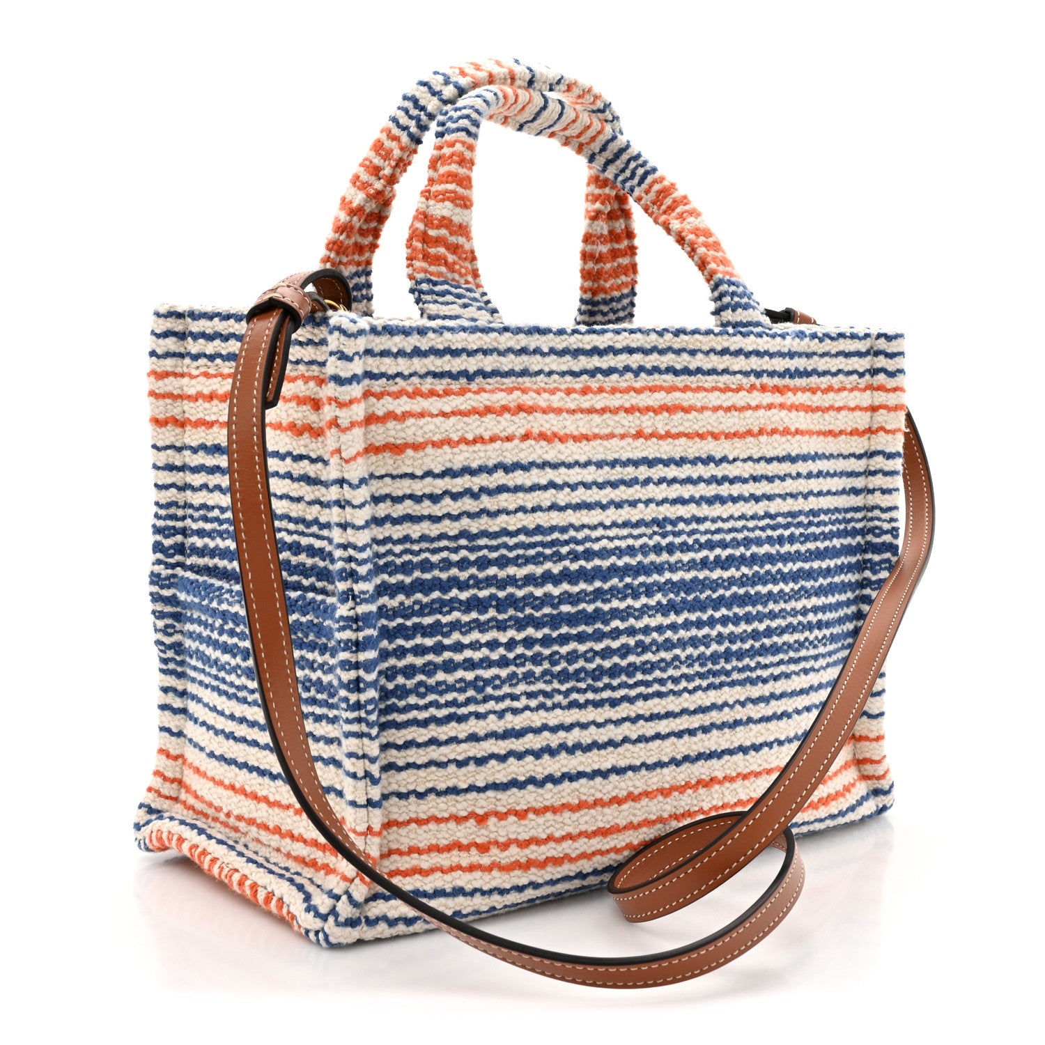 Celine Jacquard Striped Small Cabas Multicolor 3 of 10