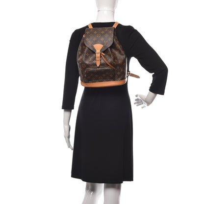 Louis Vuitton Monogram Montsouris MM Backpack 2 of 12