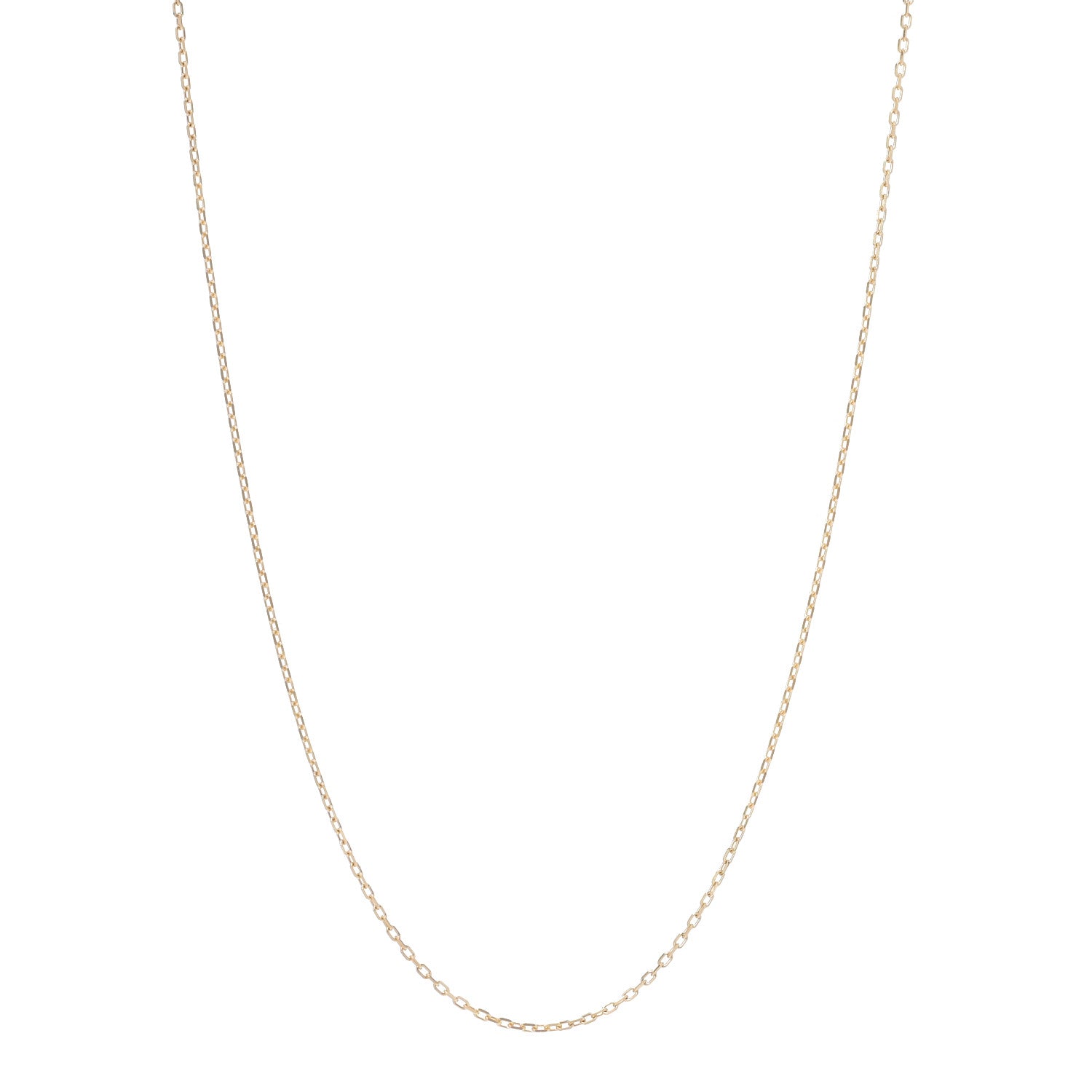Cartier 18K Yellow Gold Chain Necklace 1 of 6