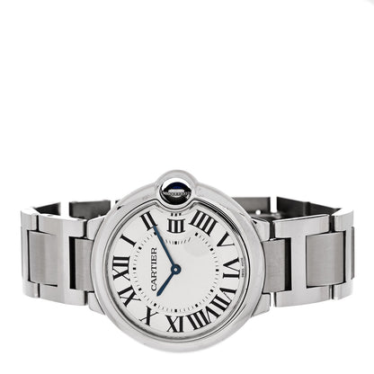 Cartier Stainless Steel 36mm Ballon Bleu De Cartier Quartz Watch 2 of 5