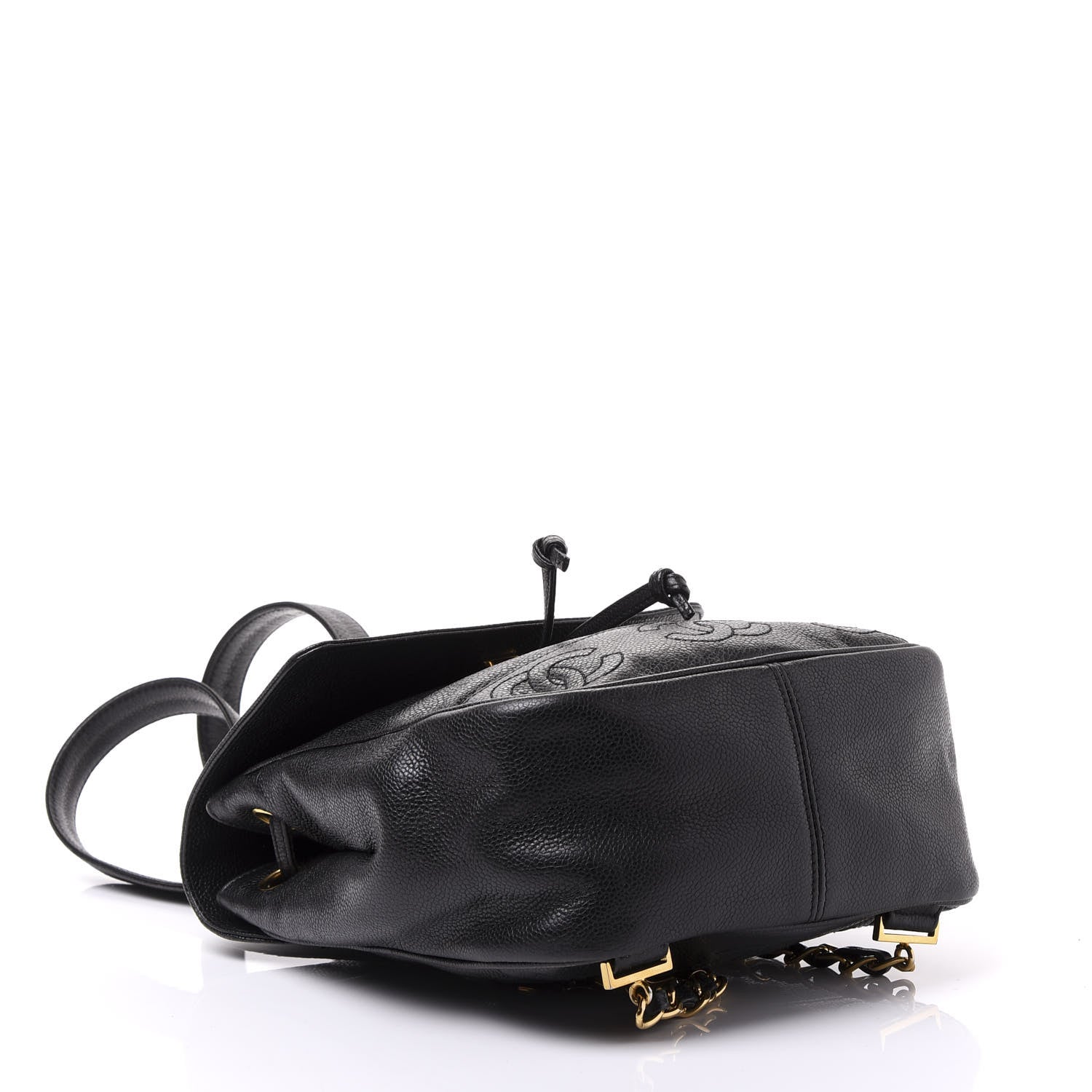 Chanel Caviar CC Backpack Black 3 of 9