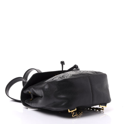 Chanel Caviar CC Backpack Black 3 of 9