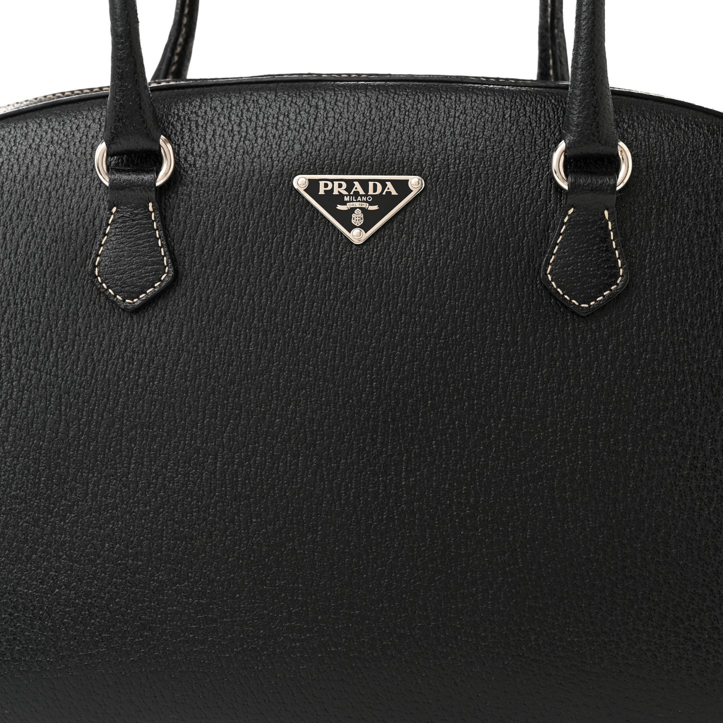 Goatskin Bowling Bag Black