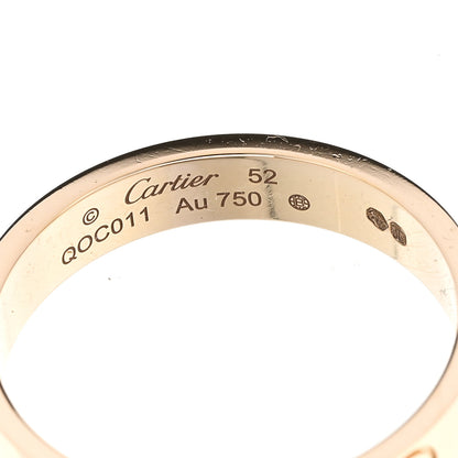 Cartier 18K Yellow Gold 3.5mm LOVE Wedding Band Ring 52 6 4 of 5