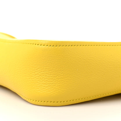 Balenciaga Shiny Day Calfskin Logo XS Triangle Duffle Jaune Black 7 of 10