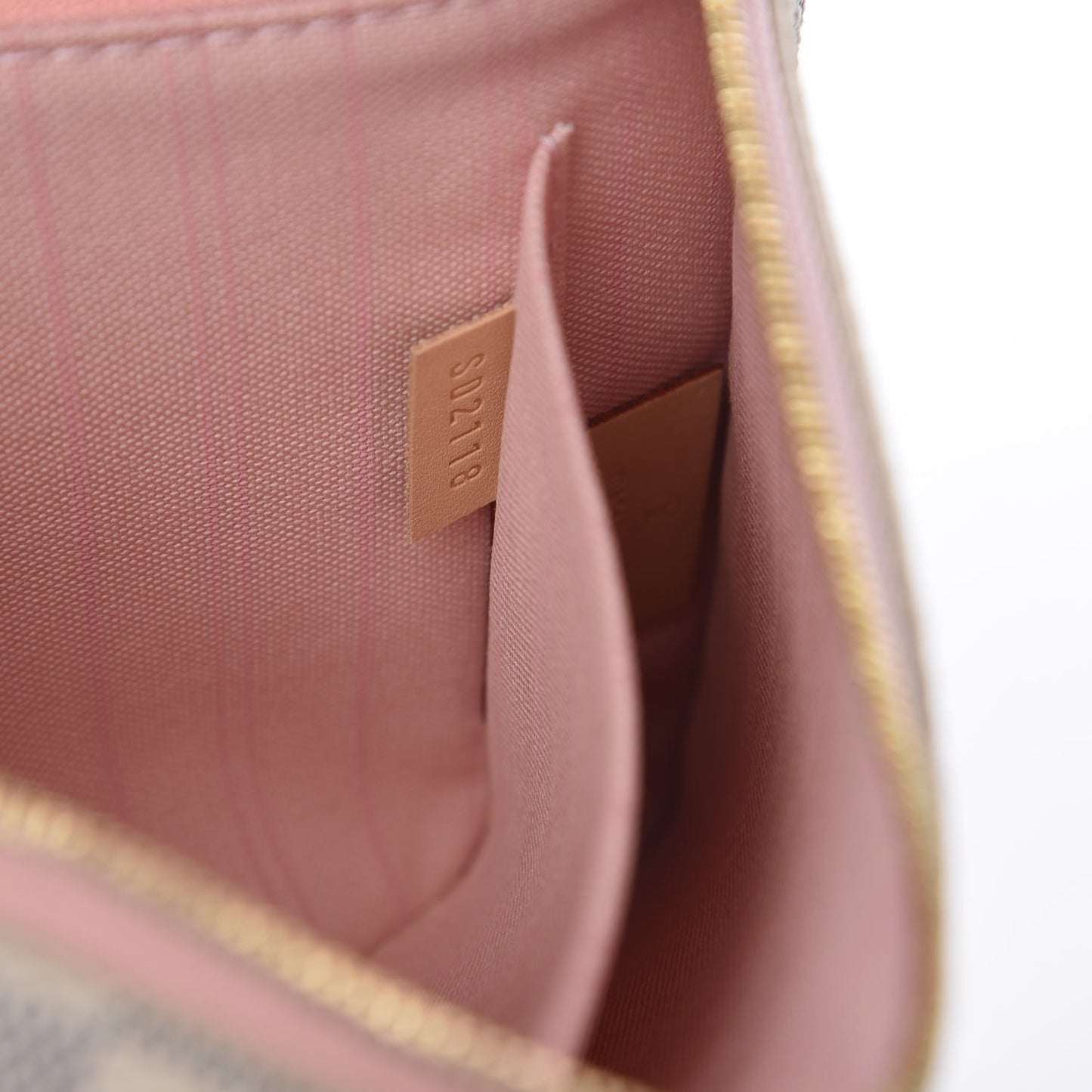 Damier Azur Neverfull MM GM Pochette Rose Ballerine