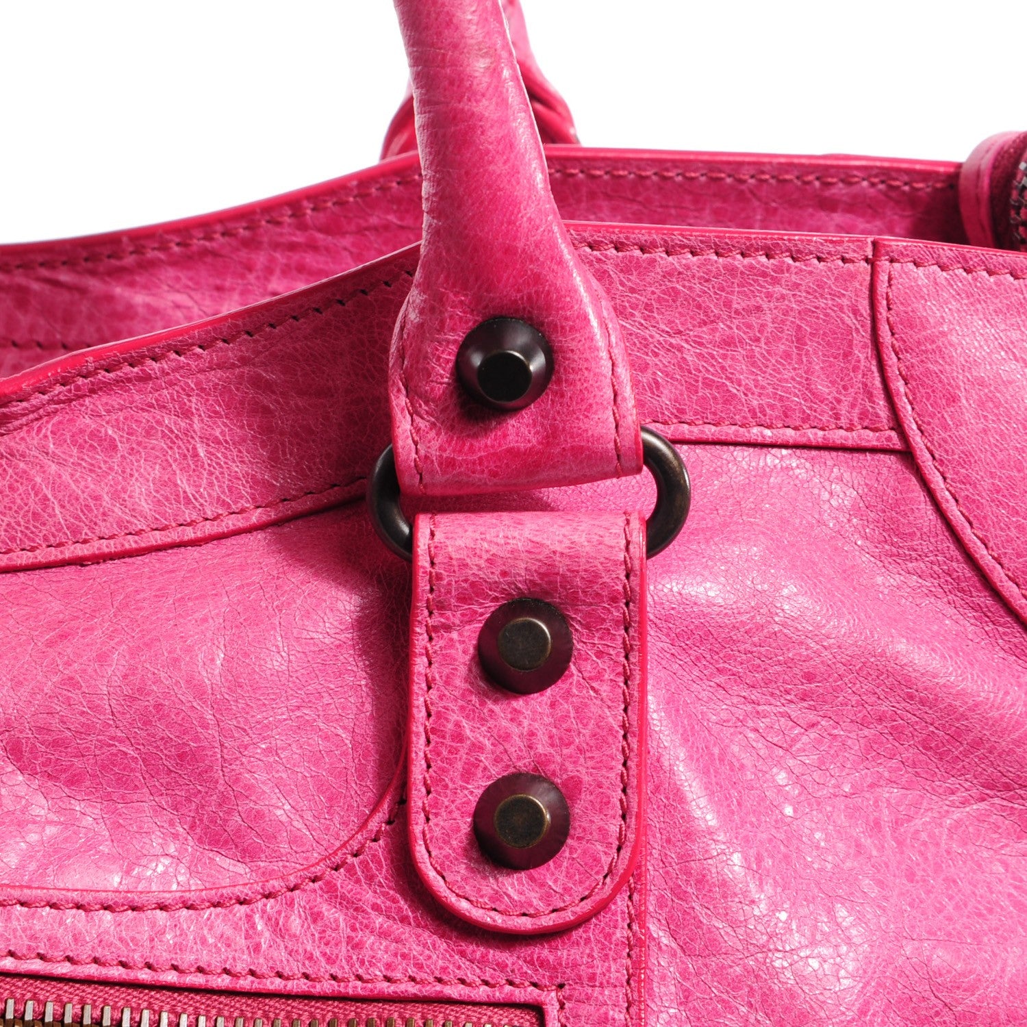 Balenciaga Agneau Classic Hardware City Sorbet 11 of 14