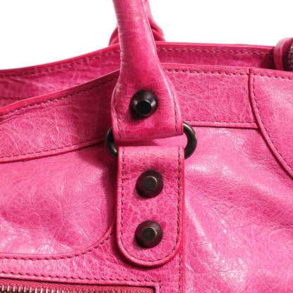 Balenciaga Agneau Classic Hardware City Sorbet 11 of 14