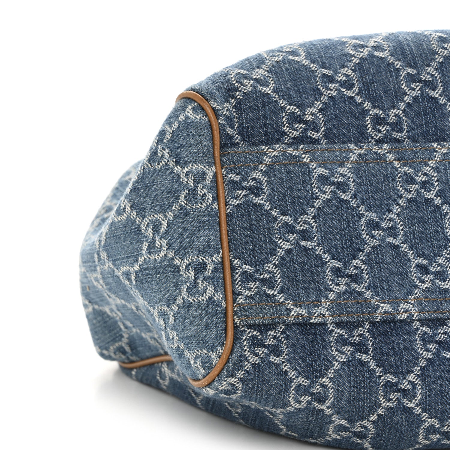 Gucci Denim Monogram Medium Sukey Tote Blue 1800758 – FASHIONPHILE