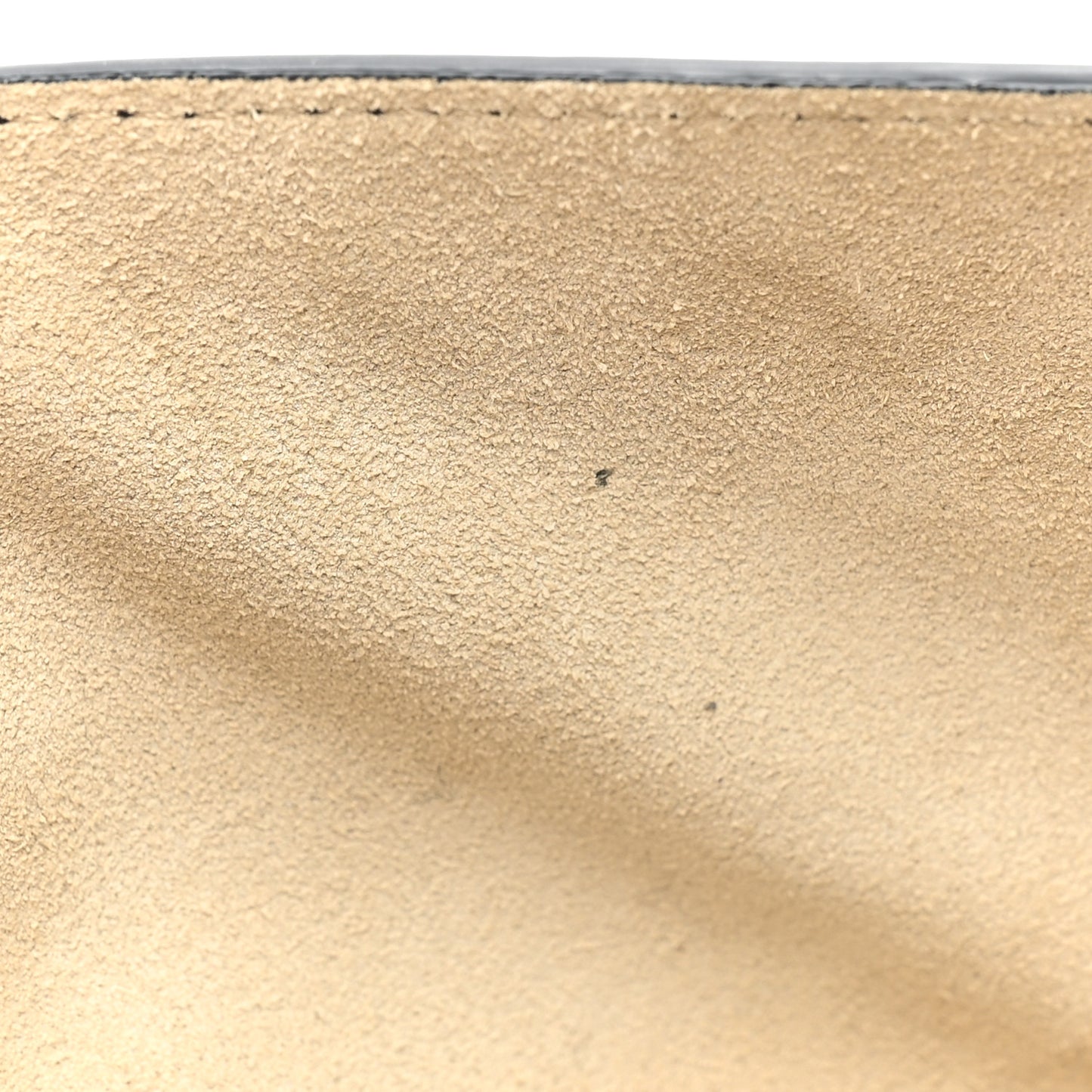 Suede Calfskin Small Faye Shoulder Bag Black