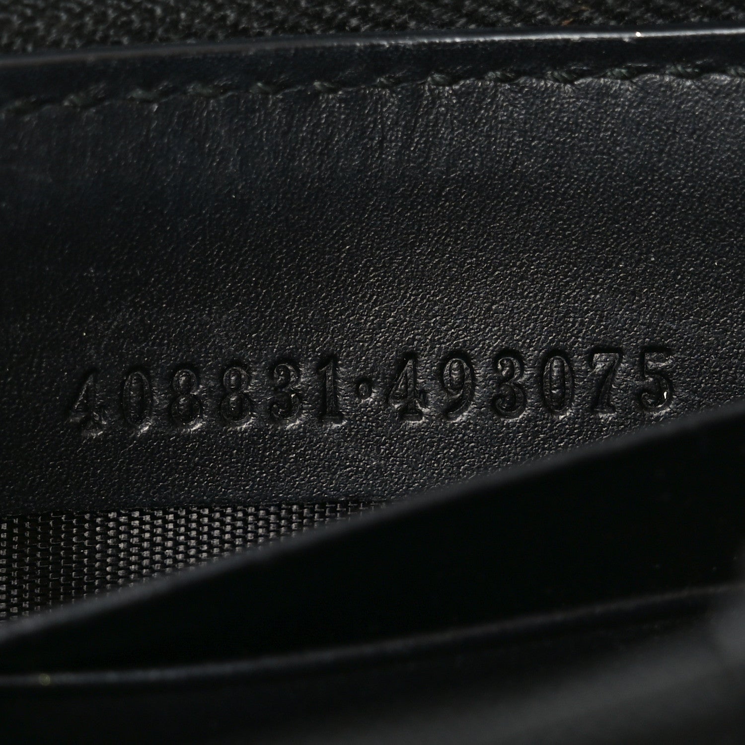 Gucci Guccissima Web Zip Around Wallet Black 7 of 8