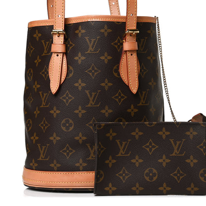 Louis Vuitton Monogram Petit Bucket 23 8 of 14