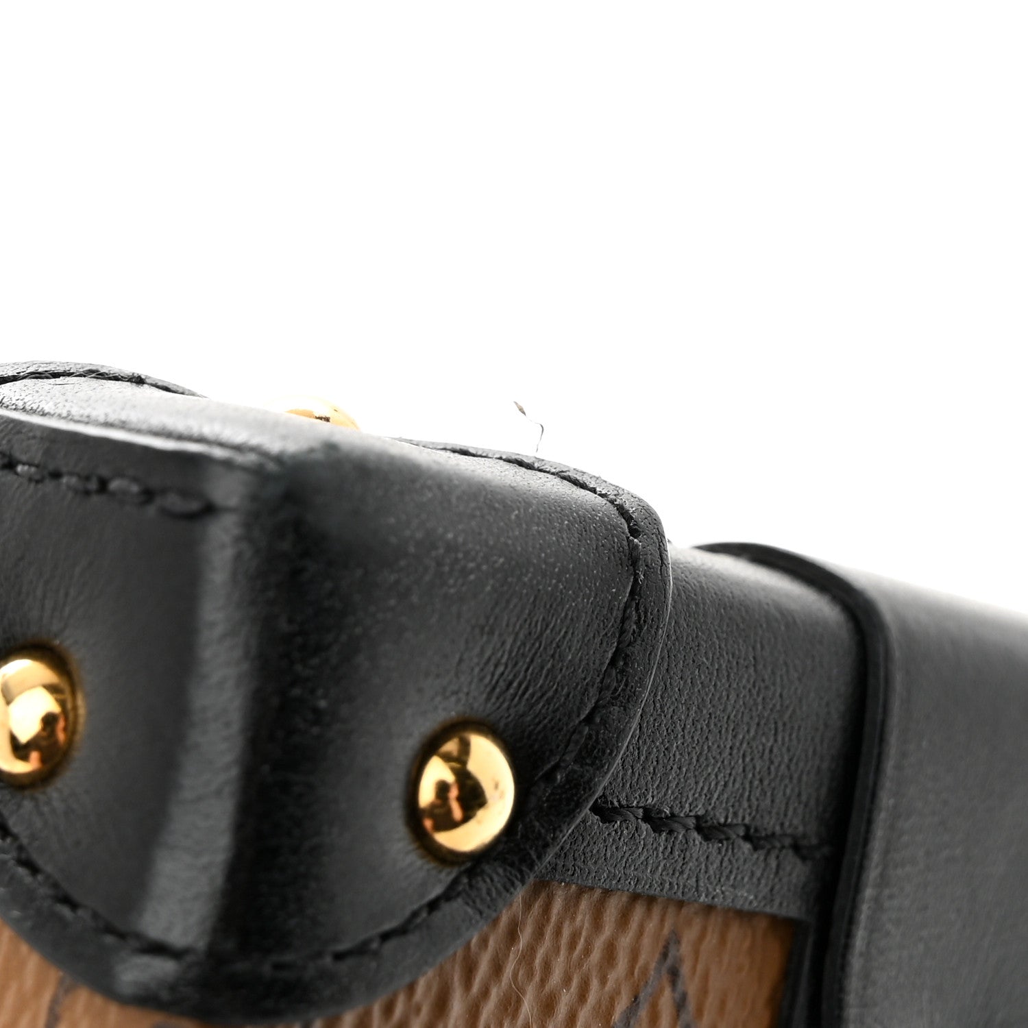 Louis Vuitton Reverse Monogram Kabuki Petite Malle Black 10 of 12