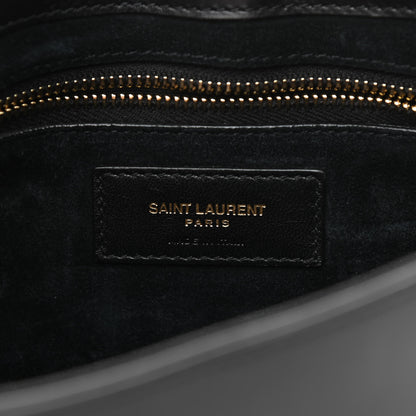 Saint Laurent Smooth Calfskin Le 5 A 7 Hobo Black 6 of 10