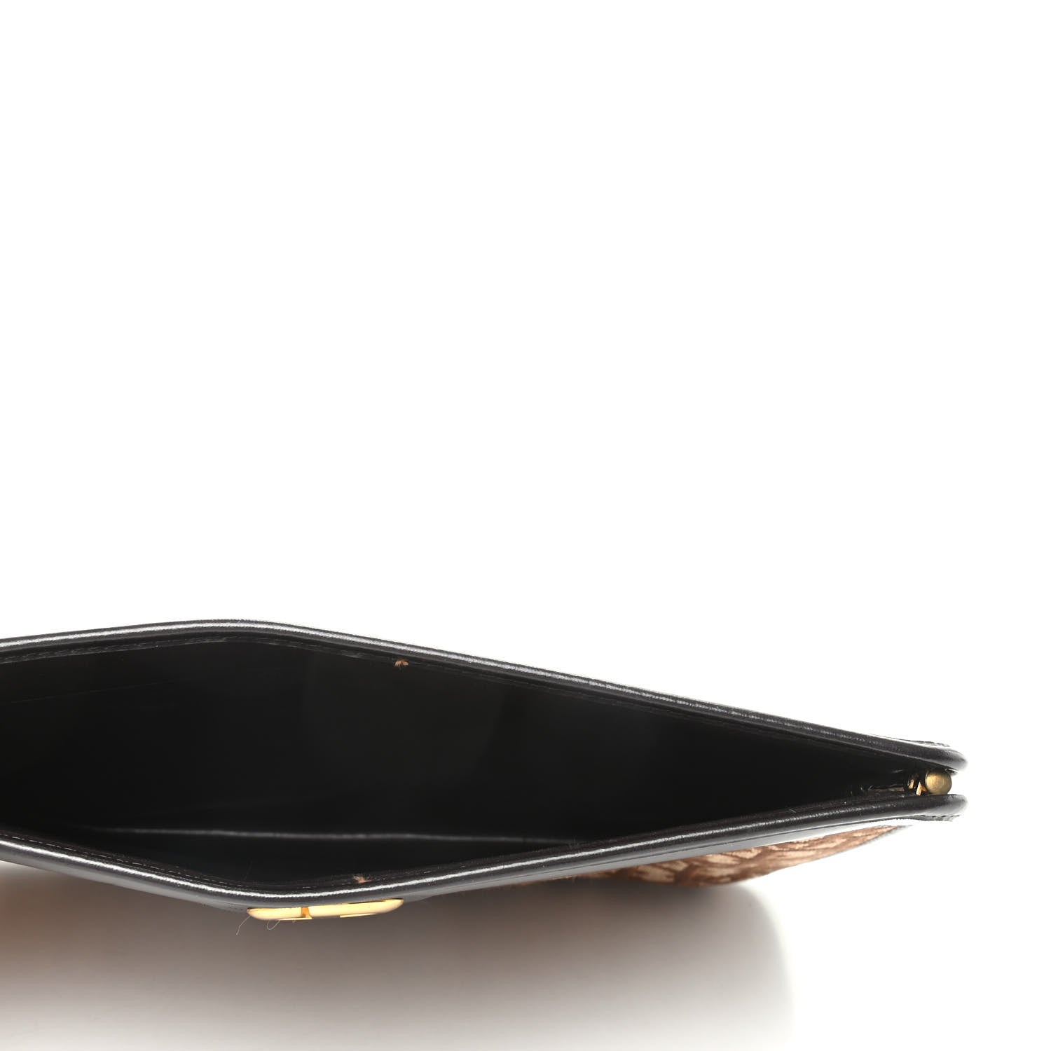 Christian Dior Monogram Pouch Clutch Brown 5 of 7