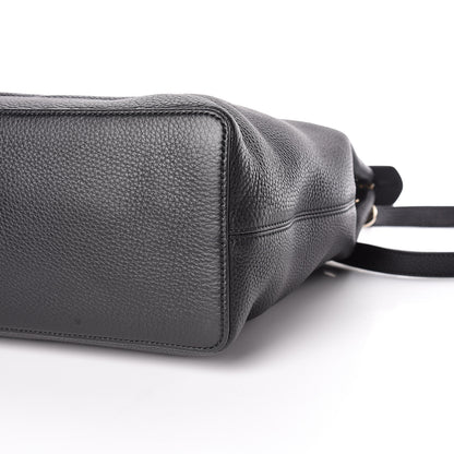 Gucci Pebbled Calfskin Large Soho Hobo Black 10 of 14