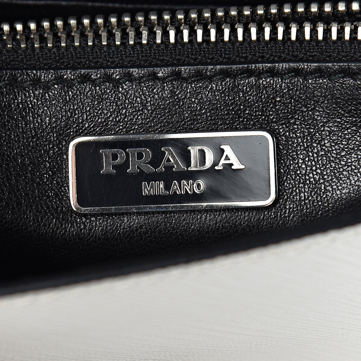 Prada Saffiano Lux Small Crossbody Talco 6 of 10