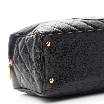 Chanel Caviar Quilted Large Bowler Black 6 of 13