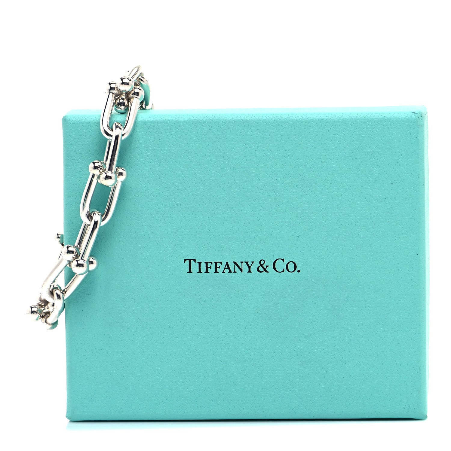 Tiffany Sterling Silver Large HardWear Link Bracelet 6 of 6