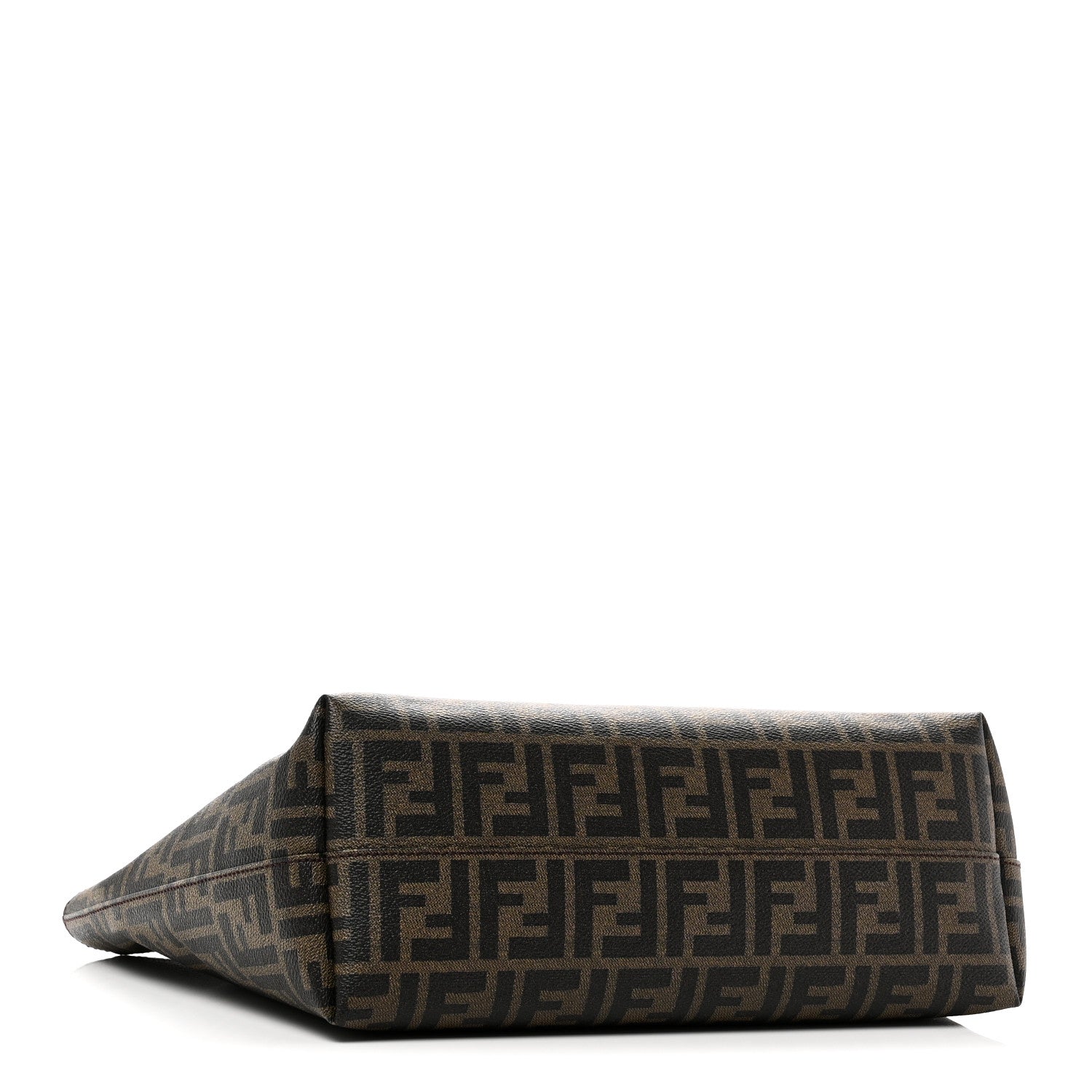 Fendi Zucca Spalmati Small Roll Tote Tobacco Fuxia 4 of 9