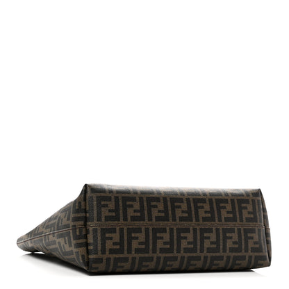 Fendi Zucca Spalmati Small Roll Tote Tobacco Fuxia 4 of 9